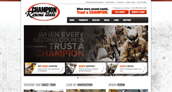 Desktop Screenshot of championrescuetools.com